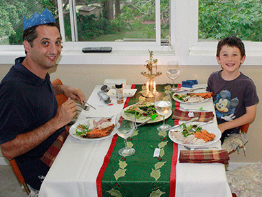 christmas eve dinner